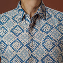 Adahi - Mandalas Kemeja Batik Pria Premium Lengan Pendek - Mandalas