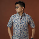 Adahi - Mandalas Kemeja Batik Pria Premium Lengan Pendek - Mandalas