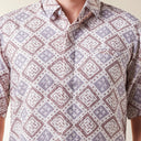 Adanum - Mandalas Kemeja Batik Pria Premium Lengan Pendek - Mandalas