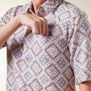 Adanum - Mandalas Kemeja Batik Pria Premium Lengan Pendek - Mandalas