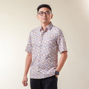 Adanum - Mandalas Kemeja Batik Pria Premium Lengan Pendek - Mandalas