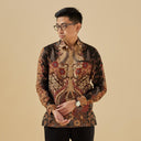 Adipati - Mandalas Kemeja Batik Pria Premium Lengan Panjang - Mandalas