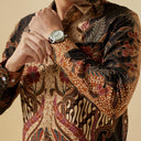 Adipati - Mandalas Kemeja Batik Pria Premium Lengan Panjang - Mandalas