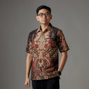 Adipati - Mandalas Kemeja Batik Pria Premium Lengan Pendek - Mandalas