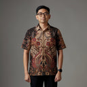 Adipati - Mandalas Kemeja Batik Pria Premium Lengan Pendek - Mandalas