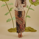 Adipati - Mandalas Set Sarimbit Couple Kemeja Lengan Panjang dan Rok Batik Premium - Mandalas