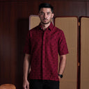 Adora - Mandalas Kemeja Batik Pria Premium Lengan Pendek - Mandalas