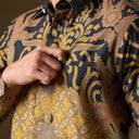 Agnisari - Mandalas Premium Men’s Long Sleeve Batik Shirt - Mandalas