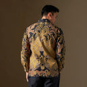 Agnisari - Mandalas Premium Men’s Long Sleeve Batik Shirt - Mandalas