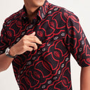 Aida - Mandalas Kemeja Batik Pria Premium Lengan Pendek - Mandalas