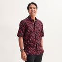 Aida - Mandalas Kemeja Batik Pria Premium Lengan Pendek - Mandalas