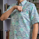 Aina - Mandalas Kemeja Batik Pria Premium Lengan Pendek - Mandalas