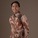 Airlangga - Mandalas Kemeja Batik Pria Premium Lengan Panjang - Mandalas