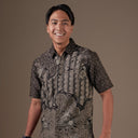 Akadian - Mandalas Kemeja Batik Pria Premium Lengan Pendek - Mandalas