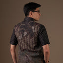 Akasia - Mandalas Kemeja Batik Pria Premium Lengan Pendek - Mandalas