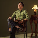 Akdar - Mandalas Kemeja Batik Pria Premium Lengan Panjang - Mandalas