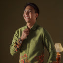 Akdar - Mandalas Kemeja Batik Pria Premium Lengan Panjang - Mandalas
