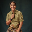 Akdar - Mandalas Kemeja Batik Pria Premium Lengan Pendek - Mandalas