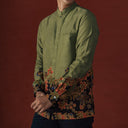 Akdar - Mandalas Koko Kemeja Batik Pria Premium Lengan Panjang - Mandalas