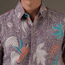 Alamanda - Mandalas Kemeja Batik Pria Premium Lengan Pendek - Mandalas