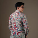 Alujo - Mandalas Kemeja Batik Pria Premium Lengan Panjang - Mandalas