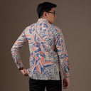 Alumon - Mandalas Kemeja Batik Pria Premium Lengan Panjang - Mandalas