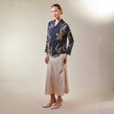Alyssa Black – Mandalas Women's Kebaya Kurung Batik Viscose Blouse - Mandalas
