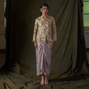 Alyssa Bloom - Mandalas Kebaya Kurung Batik Viscose Blouse Tunik Floral Wanita Modern Atasan Lebaran - Mandalas