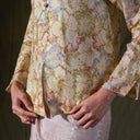 Alyssa Bloom - Mandalas Kebaya Kurung Batik Viscose Blouse Tunik Floral Wanita Modern Atasan Lebaran - Mandalas