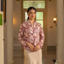 Alyssa - Mandalas Blouse Floral Atasan Batik Viscose Wanita Modern - Mandalas