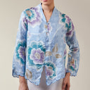 Alyssa - Mandalas Women's Kebaya Kurung Batik Viscose Blouse - Mandalas