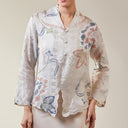 Alyssa - Mandalas Women's Kebaya Kurung Batik Viscose Blouse - Mandalas