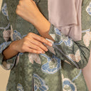 Alyssa Sage – Mandalas Women's Kebaya Kurung Batik Viscose Blouse - Mandalas