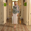 Alyssa Sage – Mandalas Women's Kebaya Kurung Batik Viscose Blouse - Mandalas