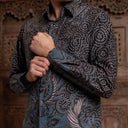 Amarta - Mandalas Kemeja Batik Pria Premium Lengan Panjang - Mandalas