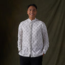 Amear - Mandalas Koko Kemeja Batik Pria Premium Lengan Panjang - Mandalas