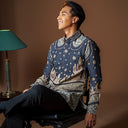 Amori - Mandalas Kemeja Batik Pria Premium Lengan Panjang - Mandalas