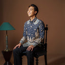 Amori - Mandalas Kemeja Batik Pria Premium Lengan Panjang - Mandalas