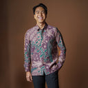 Amu - Mandalas Kemeja Batik Pria Premium Lengan Panjang - Mandalas