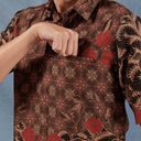 Ancana - Mandalas Kemeja Batik Pria Premium Lengan Pendek - Mandalas