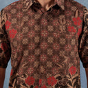 Ancana - Mandalas Kemeja Batik Pria Premium Lengan Pendek - Mandalas