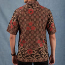 Ancana - Mandalas Kemeja Batik Pria Premium Lengan Pendek - Mandalas