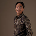 Angau - Mandalas Kemeja Batik Pria Premium Lengan Panjang - Mandalas