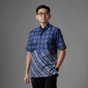 Anggavi - Mandalas Kemeja Batik Pria Premium Lengan Pendek - Mandalas