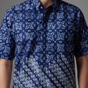 Anggavi - Mandalas Kemeja Batik Pria Premium Lengan Pendek - Mandalas