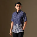 Anggavi - Mandalas Premium Men's Short Sleeve Batik Shirt - Mandalas