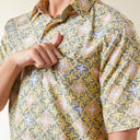 Anggulow - Mandalas Kemeja Batik Pria Premium Lengan Pendek - Mandalas