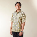 Anggulow - Mandalas Kemeja Batik Pria Premium Lengan Pendek - Mandalas