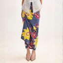 Anggun Grey - Mandalas Rok Lilit Batik Premium Wanita - Mandalas