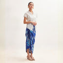 Anggun Navy - Mandalas Rok Lilit Batik Premium Wanita - Mandalas